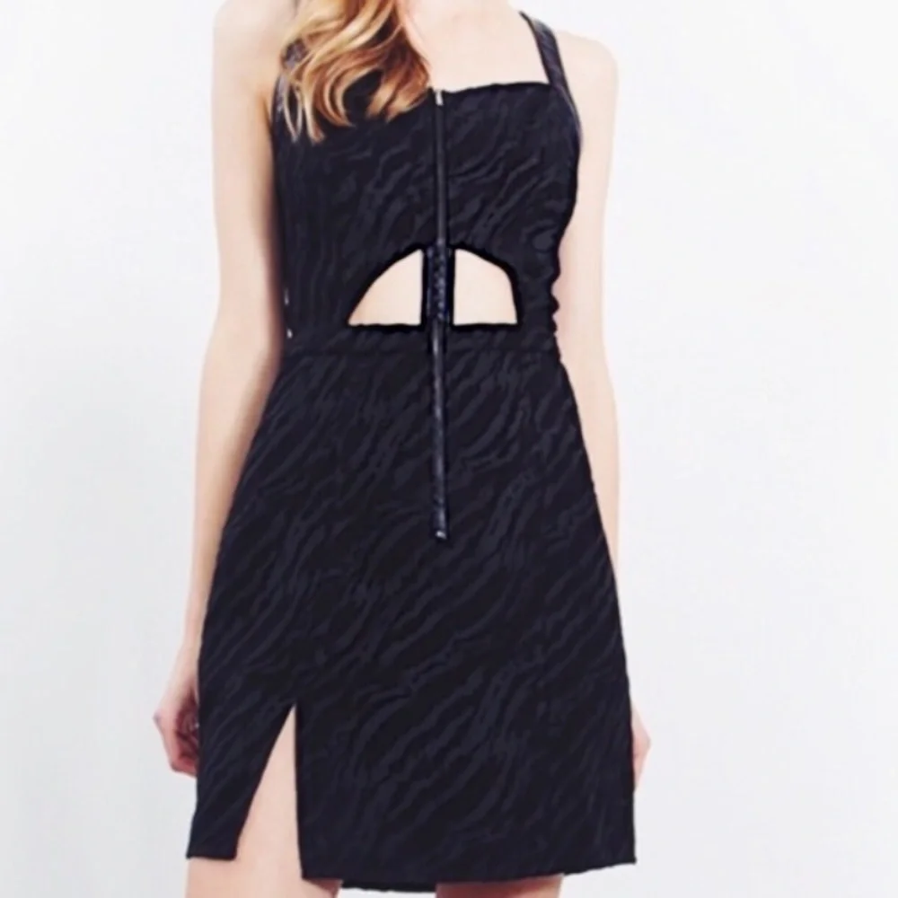 Little Black Dress with Cut Outs - Picture 1 of 4